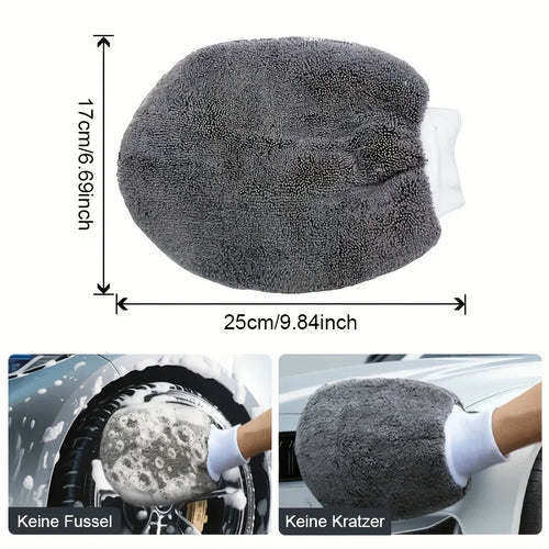 Car Cleaning Tools 11pcs Microfiber Kit Tire Brush Scratch Removal Pads