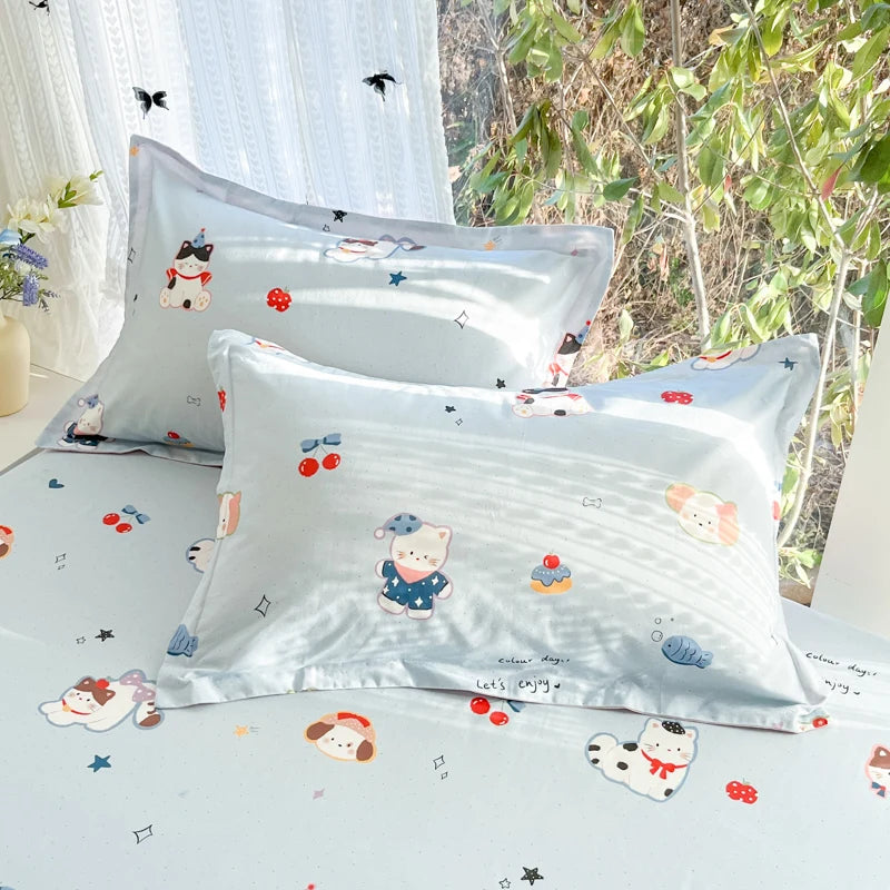 100% Cotton Duvet Cover Set, High Quality Comfort Bedding Set