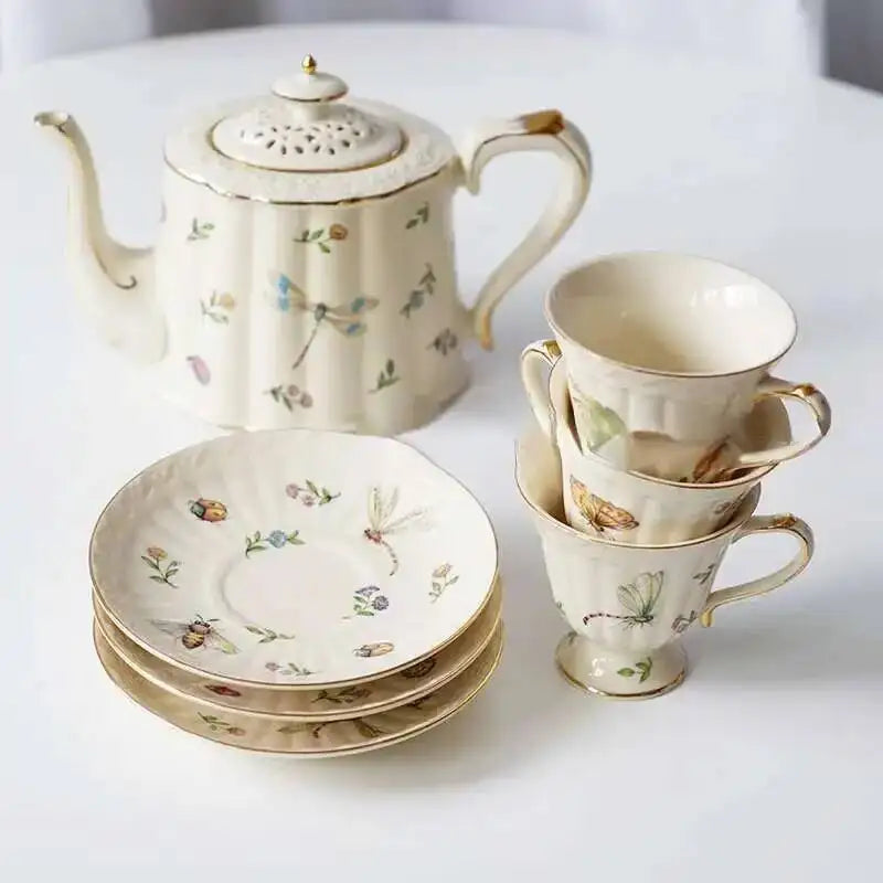 Dessert Teapot Coffee Mug Teacup Pot Kitchen Drinkware
