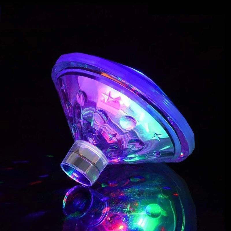 Floating LED Pool Light With Colorful Diamond Shaped Waterproof RGB Light