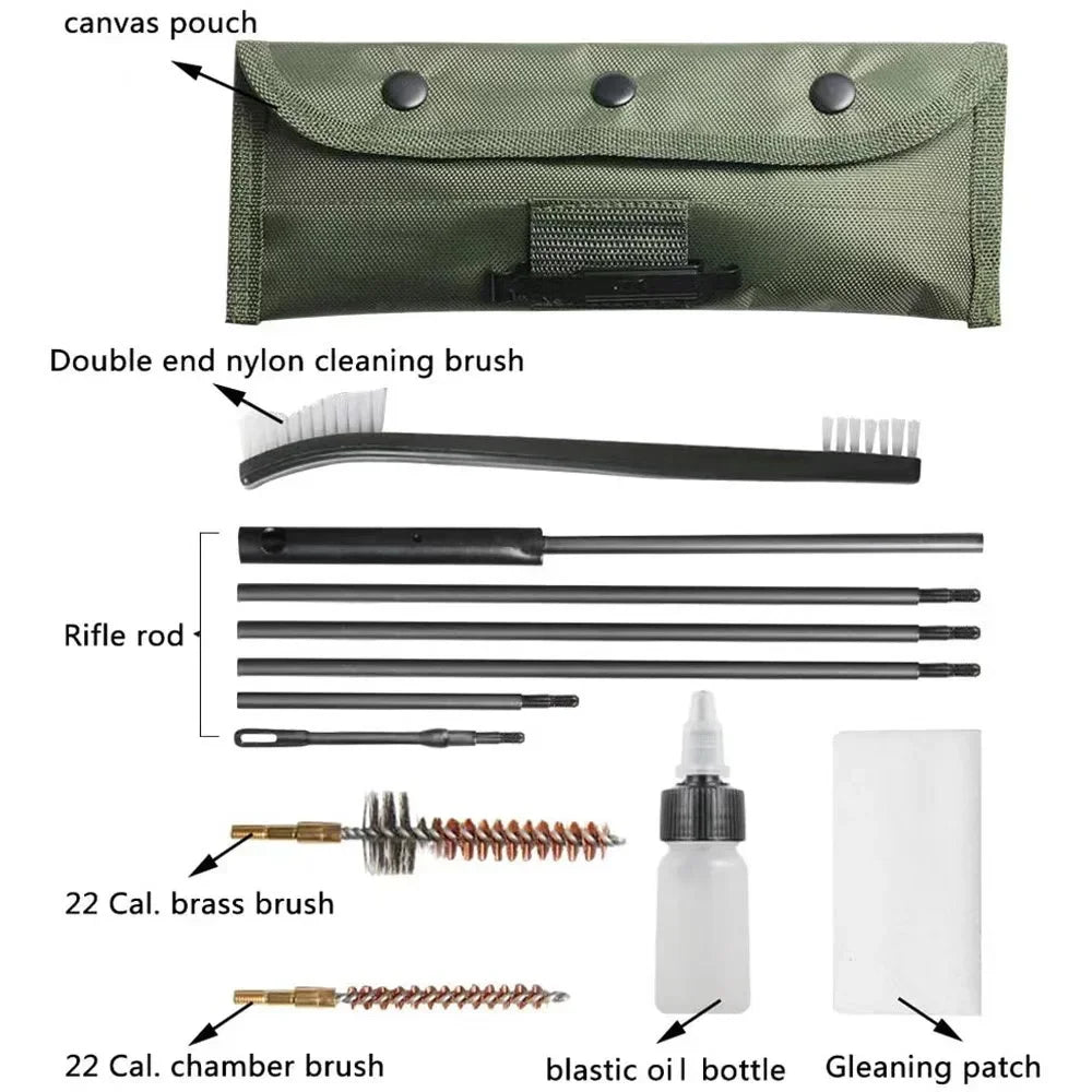 12 piece metal cleaning tool set, brush cleaning brush, and maintenance tools
