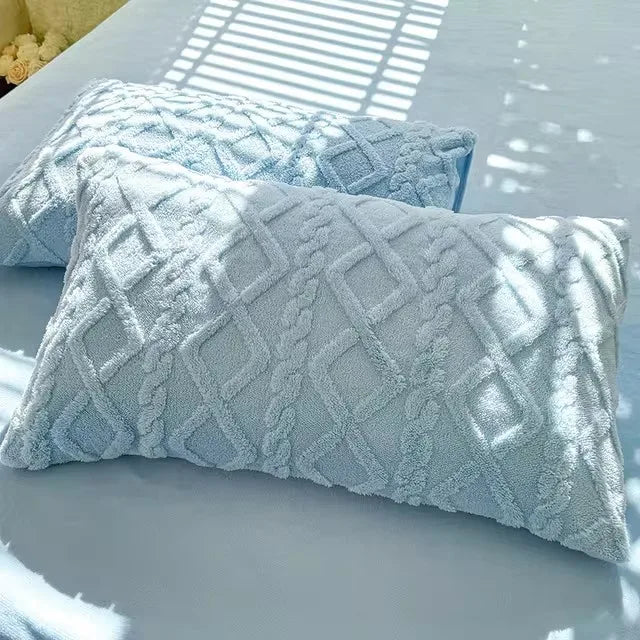 2pcs Pillowcase  Velvet Pillow Cover