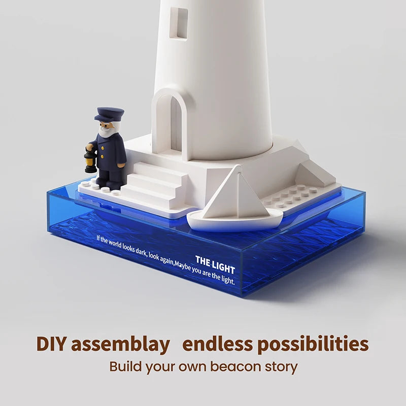 Lighthouse Moon Projection Light Breathing Light Moonlight Prejection