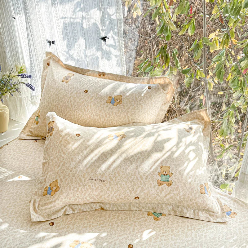 100% Cotton Duvet Cover Set, High Quality Comfort Bedding Set