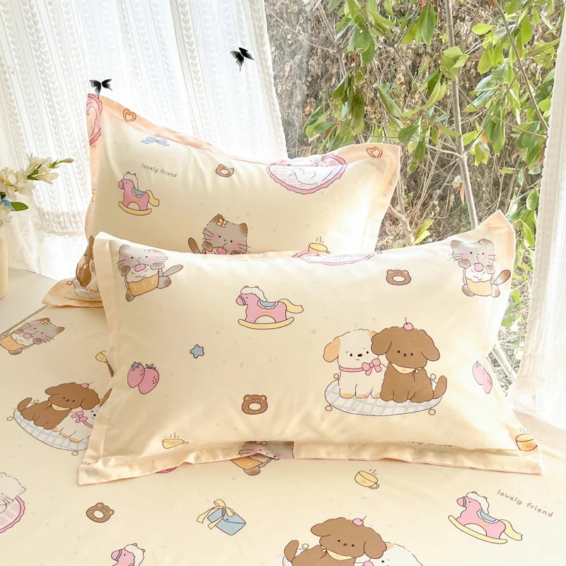100% Cotton Duvet Cover Set, High Quality Comfort Bedding Set
