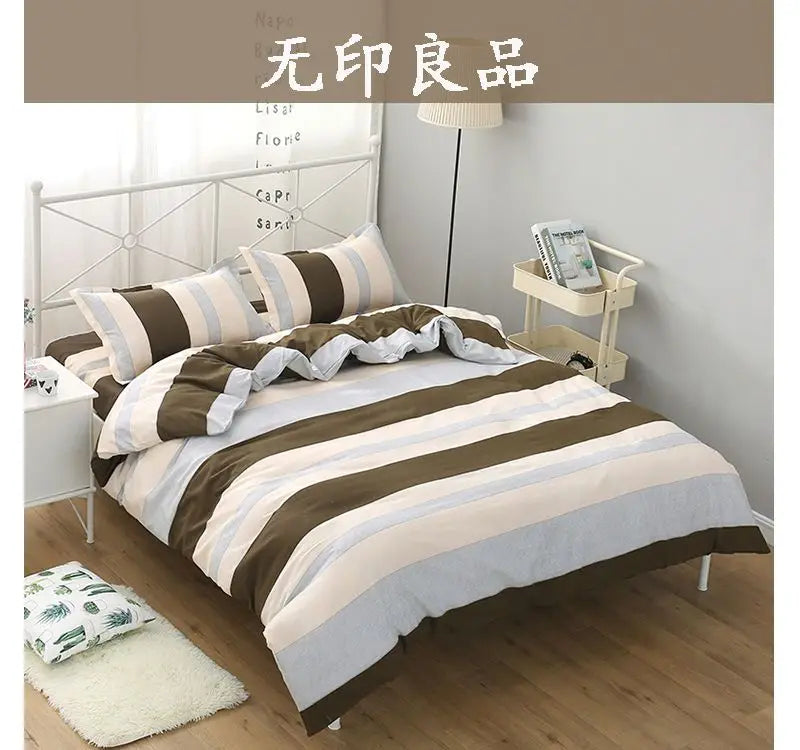 Skincare Duvet Cover for Student Dormitory, Single and Double Duvet, Quilt Cover
