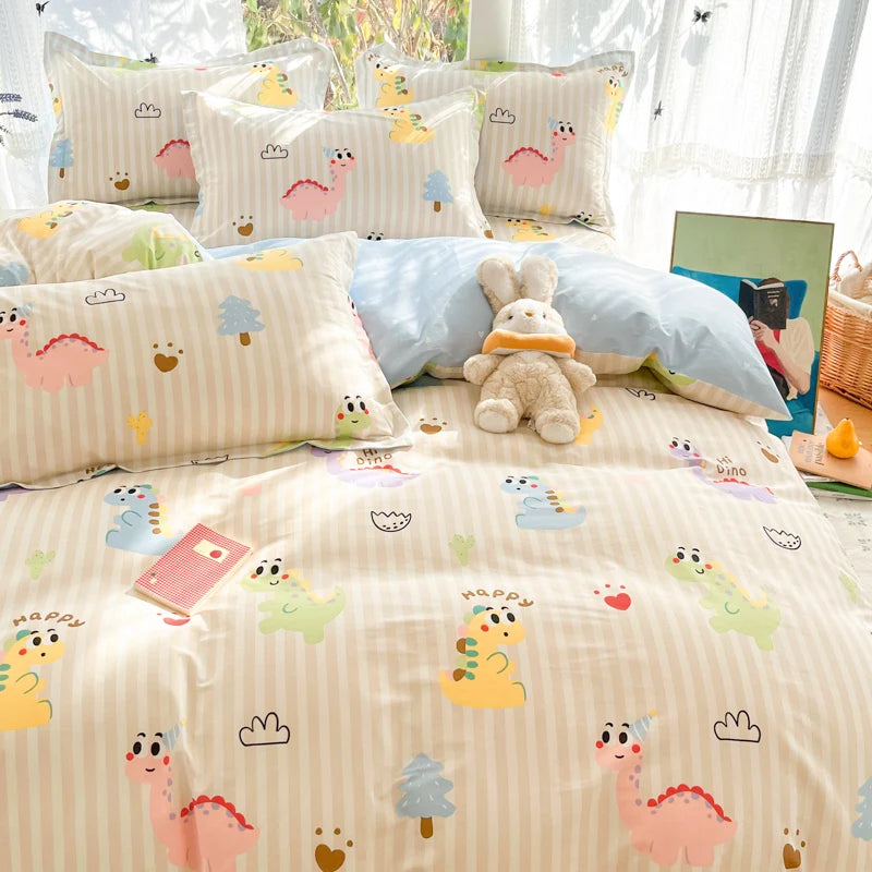 100% Cotton Duvet Cover Set, High Quality Comfort Bedding Set