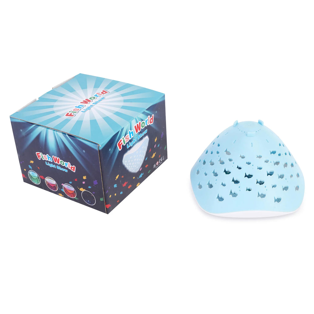 Colorful Fish Pattern Bathtub Floating Light - Ideal for Bathroom, Aquariums & Parties! Waterproof