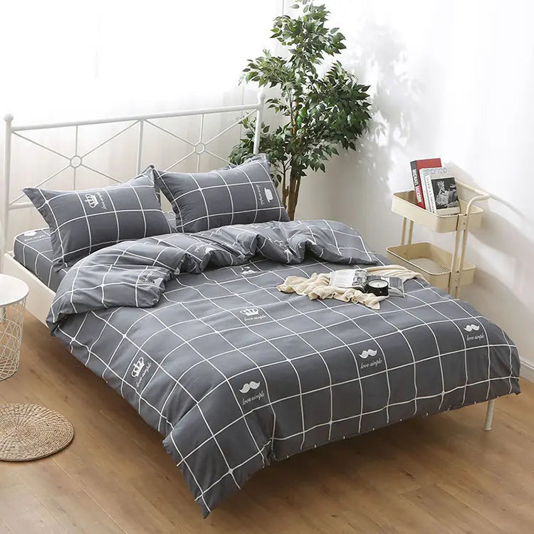 Skincare Duvet Cover for Student Dormitory, Single and Double Duvet, Quilt Cover