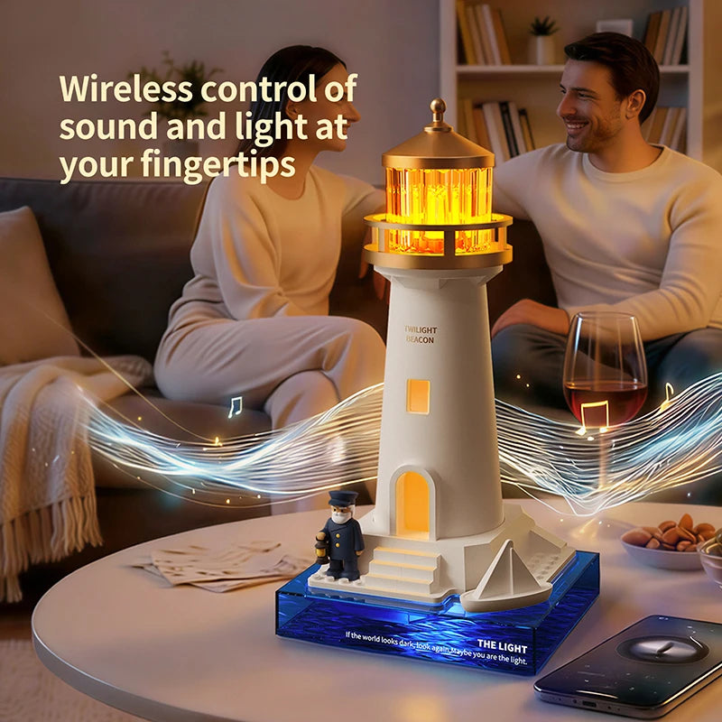 Lighthouse Moon Projection Light Breathing Light Moonlight Prejection