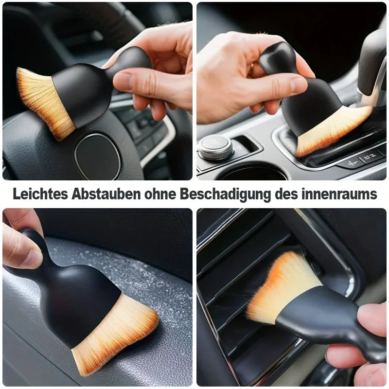Car Cleaning Tools 11pcs Microfiber Kit Tire Brush Scratch Removal Pads