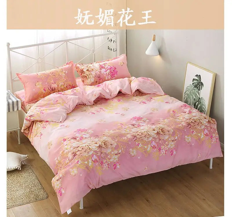 Skincare Duvet Cover for Student Dormitory, Single and Double Duvet, Quilt Cover