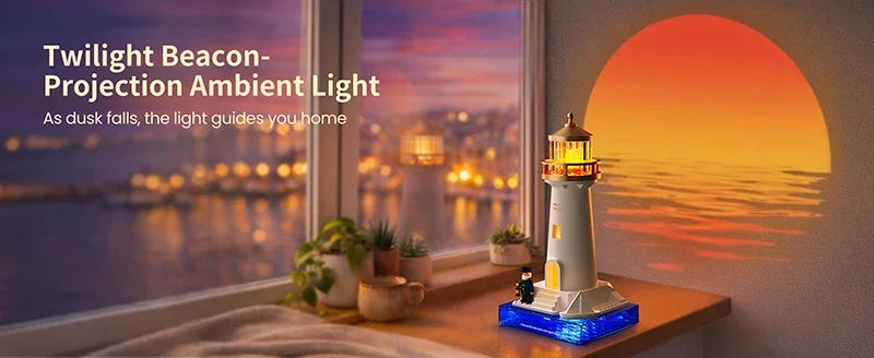 Lighthouse Moon Projection Light Breathing Light Moonlight Prejection