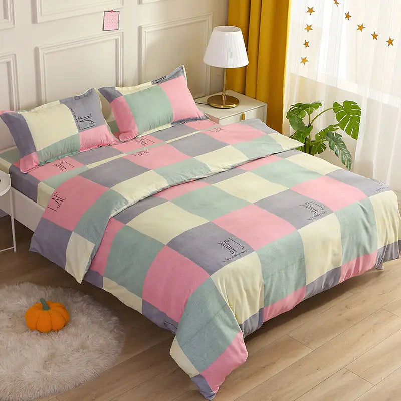 Skincare Duvet Cover for Student Dormitory, Single and Double Duvet, Quilt Cover