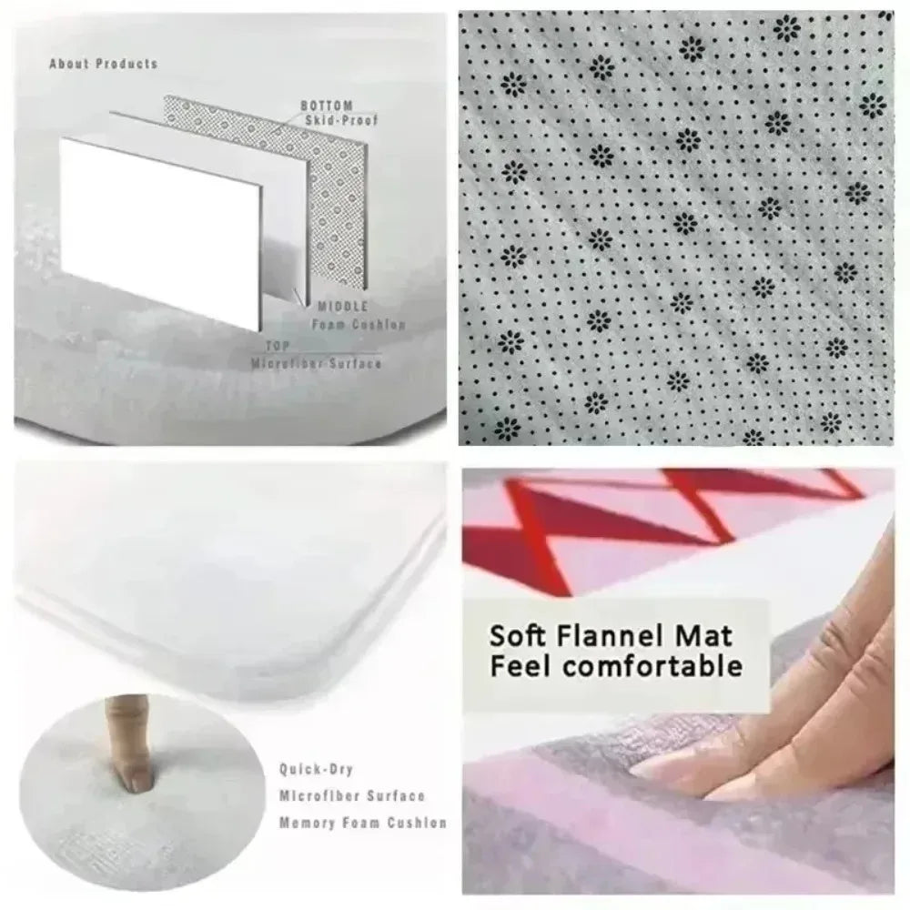 Racing Car Dashboard Screen Carpet for Living Room