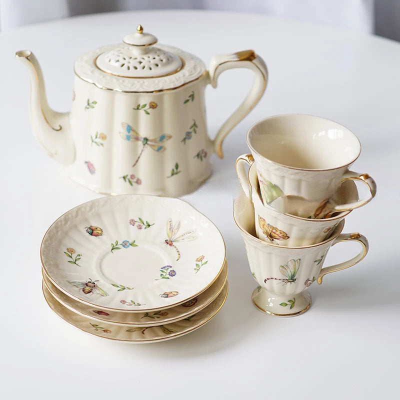 Dessert Teapot Coffee Mug Teacup Pot Kitchen Drinkware