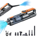 Car vacuum cleaner wireless one-button dust dump high-power portable