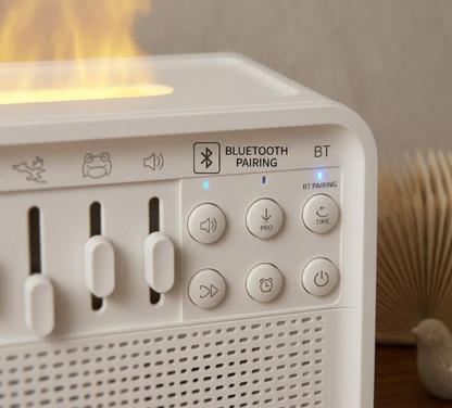 Bluetooth White Noise Machine with Aroma Diffuser