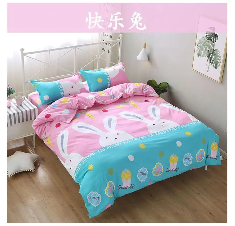 Skincare Duvet Cover for Student Dormitory, Single and Double Duvet, Quilt Cover