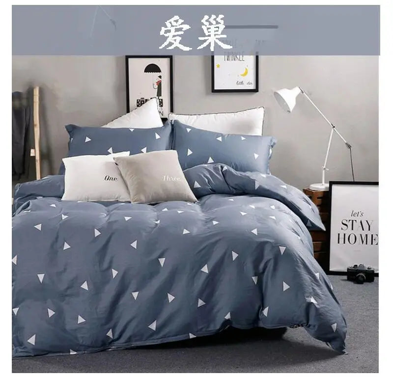 Skincare Duvet Cover for Student Dormitory, Single and Double Duvet, Quilt Cover
