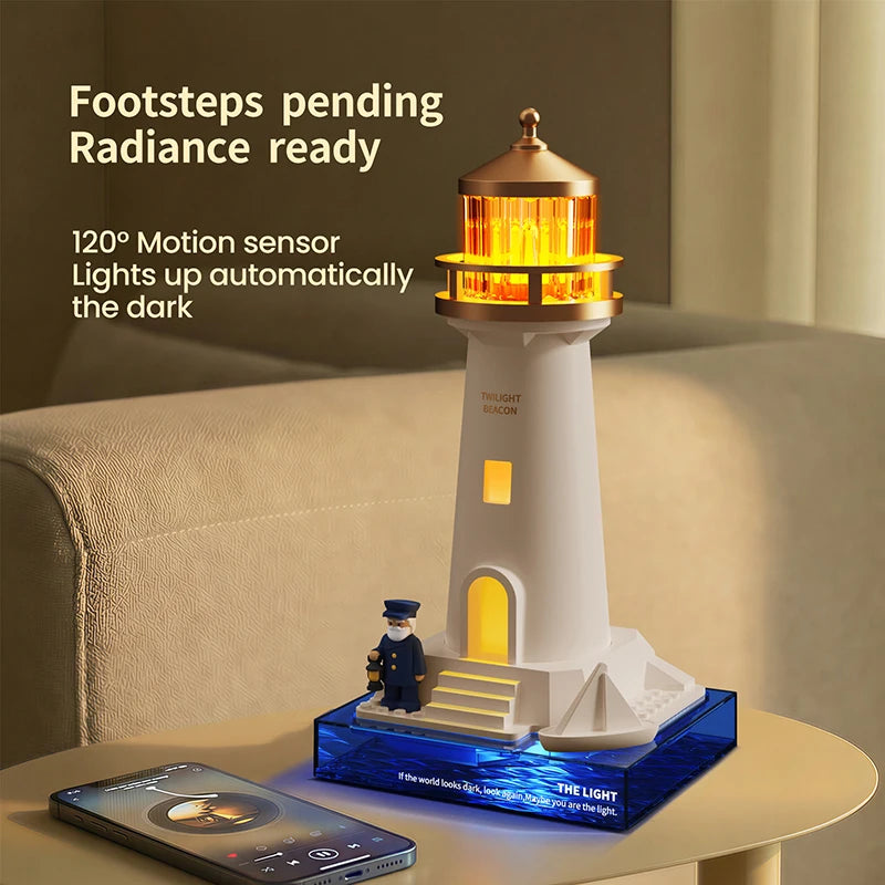 Lighthouse Moon Projection Light Breathing Light Moonlight Prejection